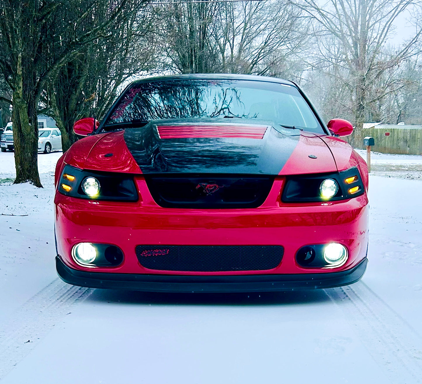 NEW EDGE  - Street Headlight intake with R-70 turn signals.